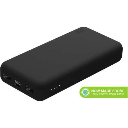 Juice ECO MAX Power Bank 20000mAh black, 2 USB-A, 1 USB-C, 1 Micro USB