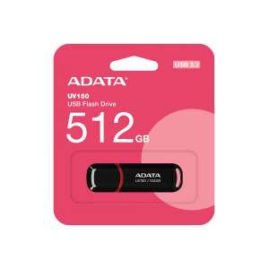 ADATA UV150 USB 512 GB USB A 3.2 Gen 1 (3.1 Gen 1) Fekete pendrive 90009238 