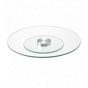 Platou rotativ din sticlă pentru tort, 34 cm 90011420 - Servirea