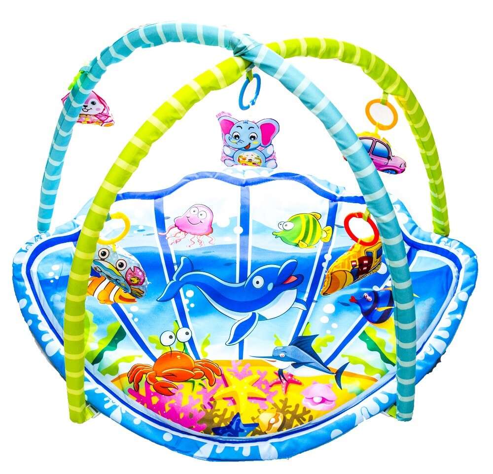 Baba Játszószőnyeg Játékhíddal - Tengeri Világ