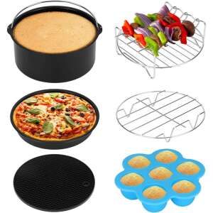 6 részes tartozék csomag forrólevegős sütőkhöz