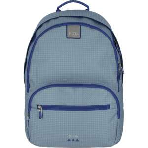 Hunter Kuru ergonomic backpack for kids, blue with white dots, blue accents - Preschool Backpack, Bag