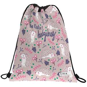 Roztomilý sťahovací vak s potlačou ježka, ideálny do telocvične, na šport alebo do školy - Doplnky oblečenia