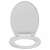 VidaXL műanyag WC ülőke lecsapódásmentes fedéllel #világosszürke 52449569