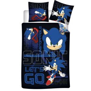 Sonic the Hedgehog Unstoppable Bettwäsche-Set 140x200cm - Innenarchitektur