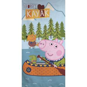 Peppa Pig George's Kayak beach towel, 70x140cm - Bath Towel, Washcloth, Hooded Towel