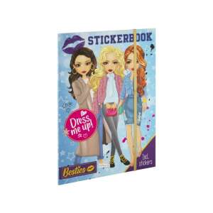 Besties - Baby Dress-Up Sticker Album A4, 10 pages + 6 sheets of stickers, background pages
