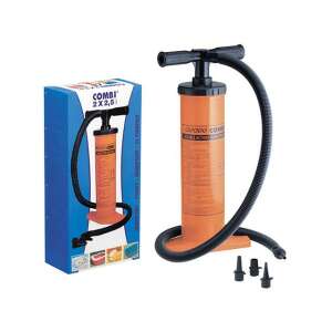 Combi 2x2,5L Doppel-Handpumpe, 5L Kapazität, zum Aufblasen und Entleeren von aufblasbaren Spielzeugen, Pools und Matratzen - Handpumpen