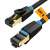 Vention IKABJ 5m Cat 8 SFTP network cable, black, gold-plated connectors