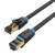 Vention IKABJ 5m Cat 8 SFTP network cable, black, gold-plated connectors