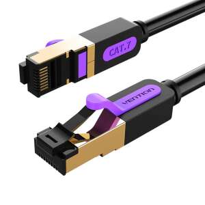Vention ICDBD 0.5m black CAT7 SFTP network cable with gold-plated connectors - FTP Cable