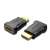 Vention AIMB0 HDMI hím-nő adapter, fekete, 4K felbontás