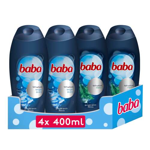 Balenie sprchovacieho gélu Baby men (4x400 ml)