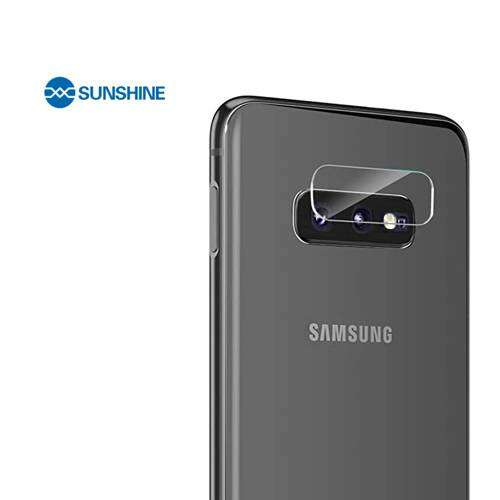 Sunshine Hydrogel TPU kameravédő fólia a Samsung Galaxy S10e-hez