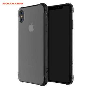 Fekete szilikon telefontok Apple iPhone XS Max-hoz - Hoco