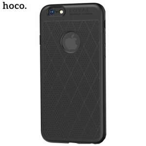 Fekete HOCO ADMIRE szilikon tok Apple iPhone 6 Plus és 6S Plus telefonokhoz - Hoco