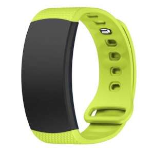 Zöld szilikon szíj Samsung Gear Fit 2 és Gear Fit 2 Pro okosórákhoz - Okosóra szíj