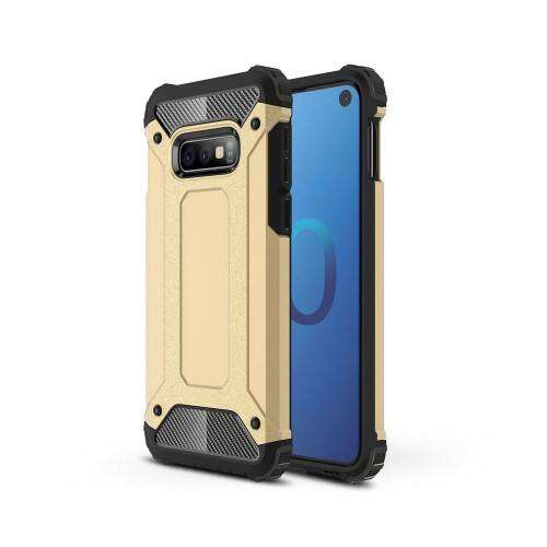 OTT! MAX DEFENDER Arany védőtok Samsung Galaxy S10e-hez - Telefontok