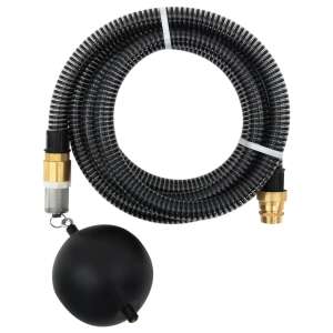 vidaXL furtun de aspirație PVC negru cu conectori din alamă, 1,1 inci, 10 m - Irigare