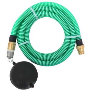 vidaXL 10m furtun de aspirație PVC verde cu conectori din alamă, 1,1 inci - Irigare