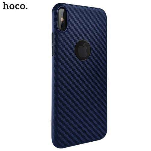 HOCO DELICATE SHADOW sötétkék szilikon telefontok iPhone X és iPhone XS készülékekhez