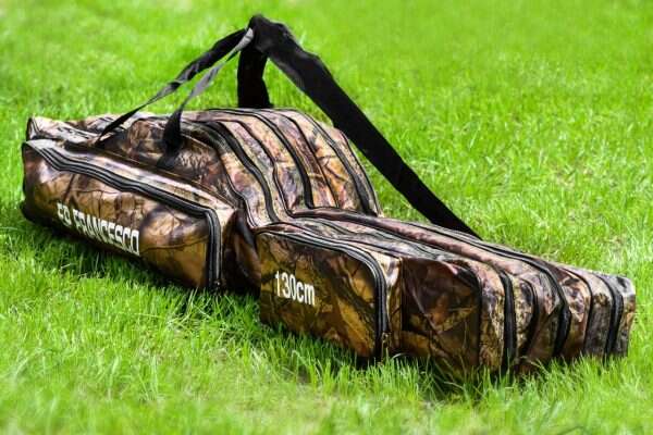 1,3m hosszú 3 fakkos botzsák plusz kettő tároló zsebbel