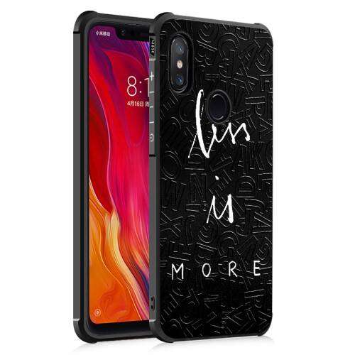 OTT! SHOCKPROOF szilikon védő tok / hátlap - Less is More MINTÁS - ERŐS VÉDELEM! - Xiaomi Mi 8 SE 90119499 - OTT!