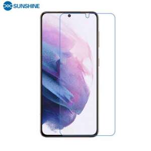 Sunshine Hydrogel TPU képernyővédő fólia Samsung Galaxy S21 5G-hez, Ultra Clear, ÖNREGENERÁLÓ, TOKBARÁT - Sunshine