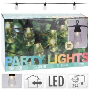 ProGarden 20 izzós LED party fény szett 4,5 V 44093866 