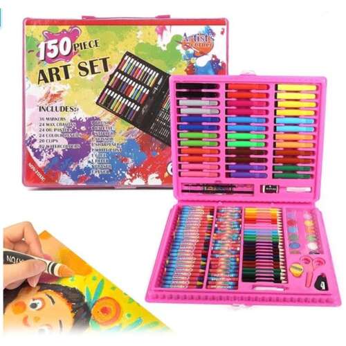 150 részes festő színező rajzkészlet