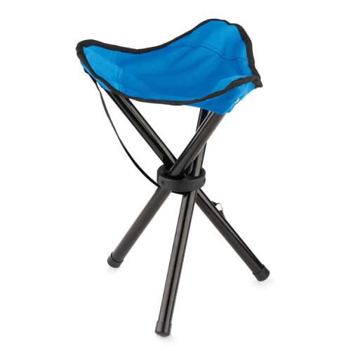 Kemping szék összecsukható háromlábú horgász szék kék 34462127