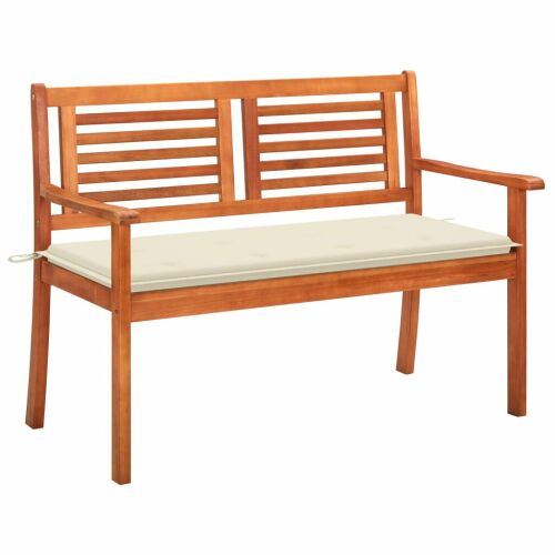 vidaXL Kert Pad - Eukaliptuszfa - 2 Személyes - 120cm 165435077 - Kerti pad