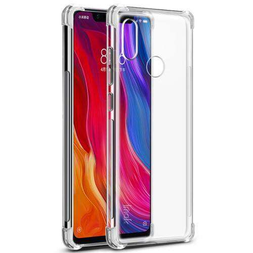 IMAK Skin Feel Anti-drop szilikon tok Xiaomi Mi 8 SE-hez, Átlátszó - Imak