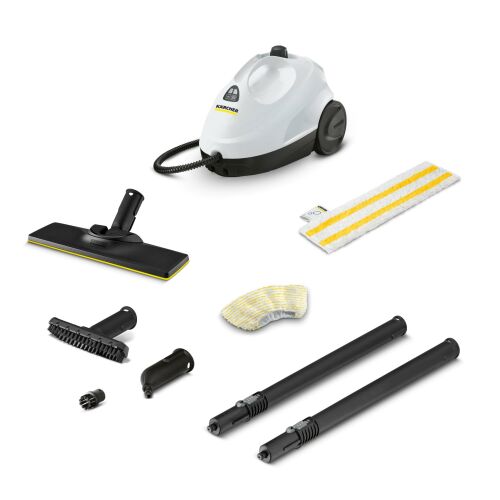 Karcher SC 2 EasyFix steam cleaner with accessories