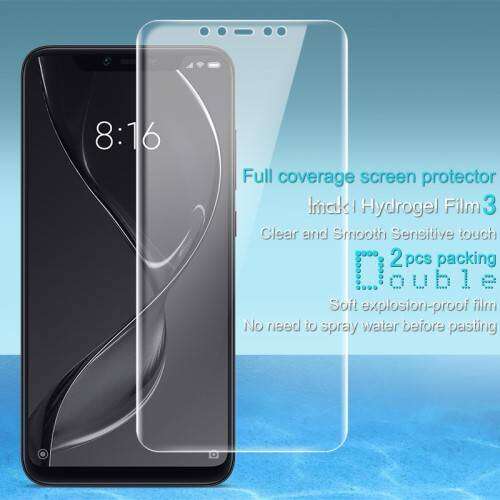 IMAK HD Hydrogel Protector képernyővédő fólia a Xiaomi Mi 8, Mi 8 Explorer, Mi 8 Pro telefonokhoz, 2 db-os csomag - Imak