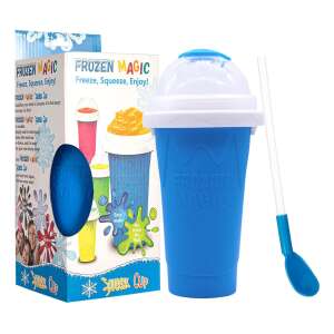 Frozen Magic Slushy Cup, blue - Makes smoothies, granitas, and slushies in 5 minutes