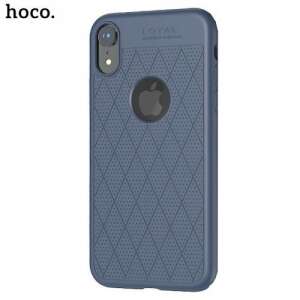 Kék HOCO Loyal szilikon tok Apple iPhone XR-hez - Hoco