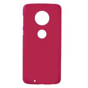 Motorola Moto G6, Műanyag védőtok, Sötét rózsaszín 90152562 