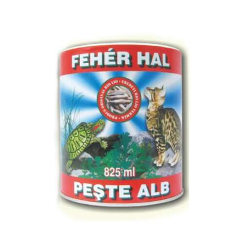 BIO-LIO Fehér Hal macskáknak és teknősöknek, 825 ml