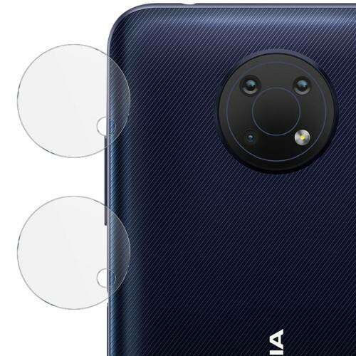 2 db IMAK 9H edzett üveg kamera lencsevédő fólia NOKIA G10-hez - Imak
