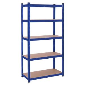 SONGMICS plavi, teški 5-razinski metalni regal za pohranu u garaži - SONGMICS