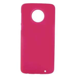 Motorola Moto G6 Plus, Műanyag védőtok, Sötét rózsaszín 90168212 