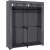 Organizator za odlaganje odjeće, mobilni platneni ormar s vješalicama 140 x 43 x 174 cm, sivi | SONGMICS 129964419
