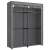 Organizator za odlaganje odjeće, mobilni platneni ormar s vješalicama 140 x 43 x 174 cm, sivi | SONGMICS 129964419