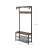 Rustic coat rack with shoe storage, 80 x 32 x 178.5 cm, Vasagle by Songmics, dimensions