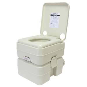 Sobni WC s indikatorom razine otpadne vode, kamp WC bez mirisa 20 L , bijeli| BONTOUR