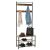 VASAGLE Rustic Hall Tree with Bench and Shoe Rack