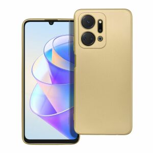 HONOR X7A goldene Handyhülle, Metallic-Finish - Handyhüllen