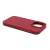 Side view of Samsung Galaxy S23 FE magenta phone case, Piano Book, protective case, red