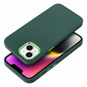 Green Samsung Galaxy S23 FE phone case, protective TPU/PC cover - Haffner